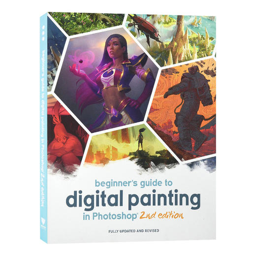 Photoshop数字绘画初学者指南第2版 英文原版 Beginner's Guide to Digital Painting in Photoshop 英文版 进口书 商品图0