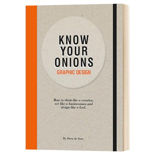 精通 平面设计 英文原版 Know Your Onions Graphic Design 进口艺术 英文版 进口英语书籍 商品图1