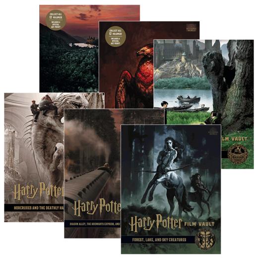 1-6哈利波特电影回顾设定集1-6册 英文原版 Harry Potter The Film Vault Volume魔法石 魂器与死亡圣器 进口英语书籍 商品图3