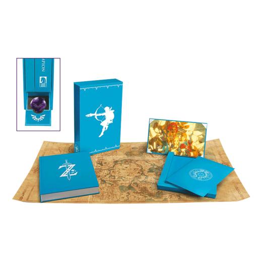 塞尔达传说 荒野之息设定集 豪华版 英文原版 The Legend of Zelda 精装 附赠地图 玻璃黑马出版 英文版进口原版英语书籍 商品图1