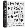 在纽约的每一个人 英文原版 Every Person in New York 插画漫画人物速写 Jason Polan 英文版 进口原版英语艺术类书籍 商品缩略图1