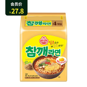 오뚜기참깨라면不倒翁芝麻拉面4连包