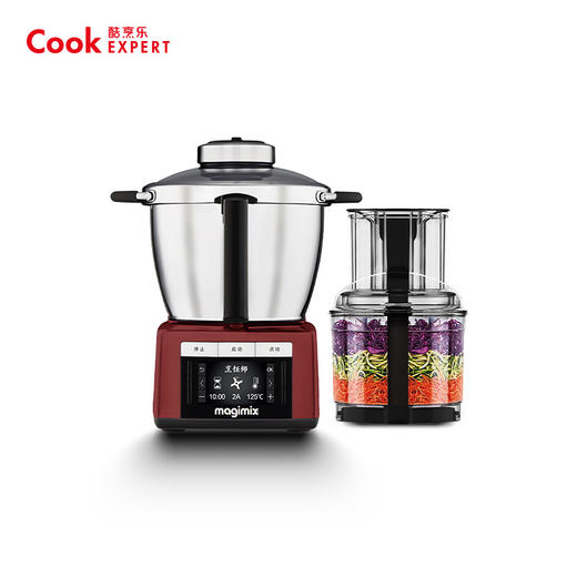 酷烹乐 电动食品加工器（多功能食品料理机）红色/黑色/灰色三色可选 商品图0