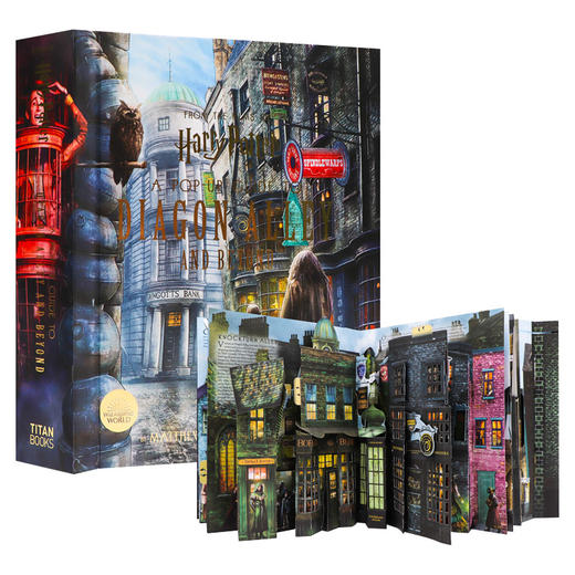 哈利波特 对角巷 立体书 英文原版 Harry Potter A Pop Up Guide to Diagon Alley and Beyond 英文版进口原版英语艺术类书籍 商品图0