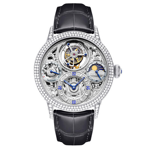 MEMORIGIN 万希泉陀飞轮腕表 星空传奇纯钻系列 商品图0