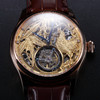 MEMORIGIN万希泉生肖系列鸡腕表男陀飞轮机械表真皮镂空男士手表 商品缩略图4