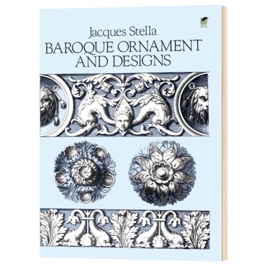 巴洛克式装饰品及设计 英文原版 Baroque Ornament and Designs 英文版进口原版英语艺术类书籍 商品图1