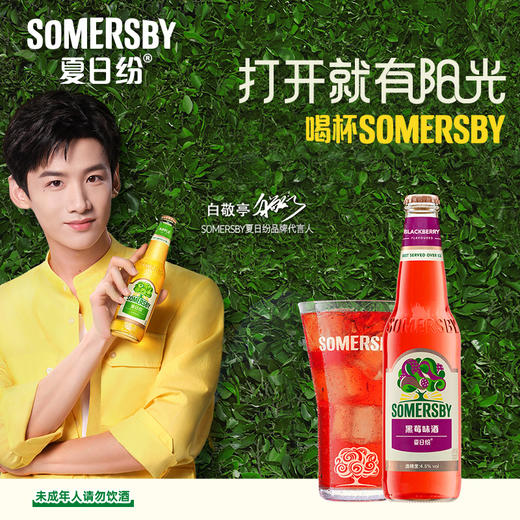 【部分地区预售，现货48h发货】Somersby夏日纷苹果味酒330ml*9瓶苹果味 商品图1