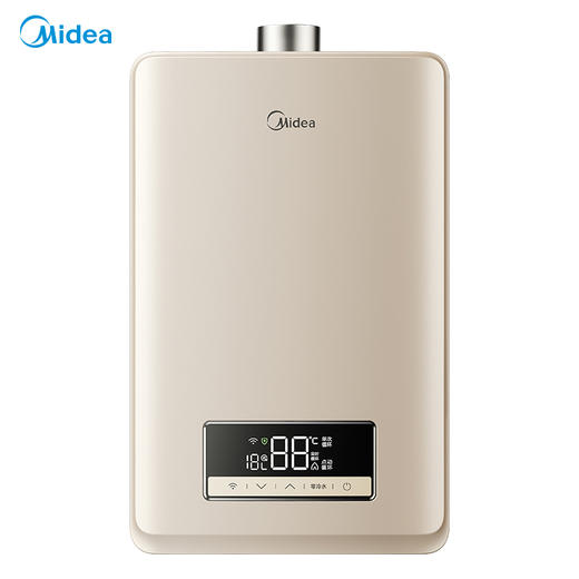美的(Midea)（509504
）16升家用燃气热水器JSQ30-16HTN 零冷水全屋巡航 精准恒温全面安防系统 健康洗净呵护 商品图1