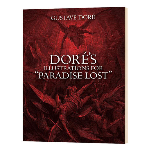 多雷版画失乐园黑白插画集 英文原版 Doré's Illustrations for Paradise Lost 英文版进口原版英语书籍 商品图0