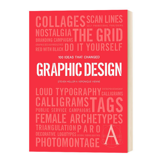 改变平面设计的100个创意 袖珍版 英文原版 100 Ideas that Changed Graphic Design 全英文版 进口原版英语书籍 商品图0