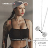 Rawness/契健 银色满钻哑铃项链 商品缩略图3