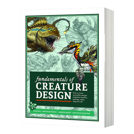 初学者生物设计指南 英文原版 Beginner’s Guide to Creature Design 角色设计 英文版进口原版英语书籍 商品图0