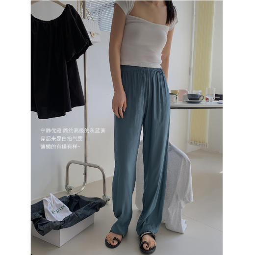 【限时折扣】凉凉空气裤直筒裤 M/L（非质量问题不退不换） 商品图2