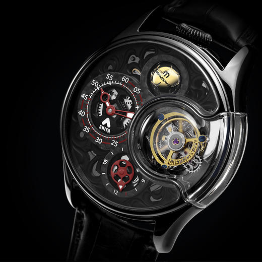 MEMORIGIN万希泉MICHAE1OWEN传奇时刻镂空腕表男士陀飞轮机械手表 商品图1