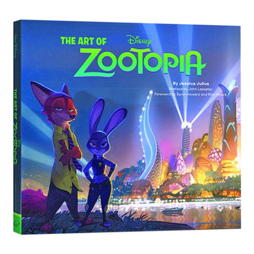 疯狂动物城电影设定集 英文原版 Art of Zootopia 精装收藏版 迪士尼动画书 儿童油画纪念集 电影艺术画册 Disney 英文版英语书籍 商品图3