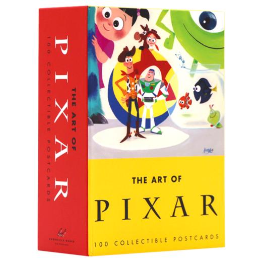皮克斯的艺术1 100张珍藏动画明信片 英文原版 Art of Pixar Animation Studios Postcards 迪斯尼动画明星周边 英文版进口英语书 商品图4