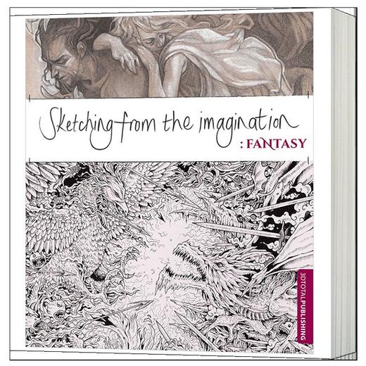 幻想速写集 奇幻类 英文原版 Sketching from the Imagination Fantasy 英文版进口原版英语艺术类书籍 商品图1