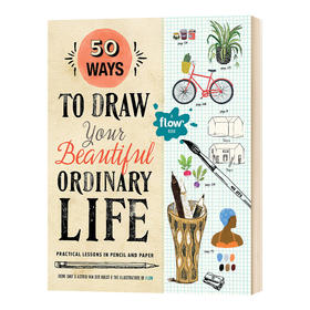 Flow杂志 绘制美好平凡生活的50种方式 英文原版 50 Ways to Draw Your Beautiful Ordinary Life 英文版进口原版英语书籍