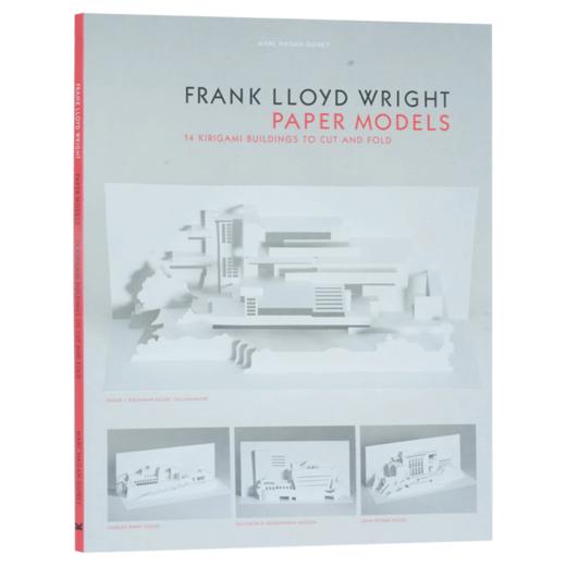 弗兰克 劳埃德 赖特纸模型 英文原版 Frank Lloyd Wright Paper Models 14切割和折叠剪纸模型 英文版 进口英语书籍 商品图1