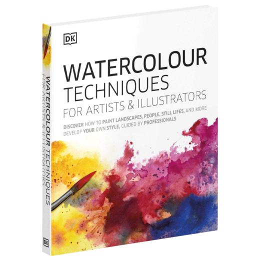 艺术家和插画师的水彩技巧绘画技法 英文原版 Watercolour Techniques for Artists and Illustrators 英文版进口原版英语书籍 商品图1