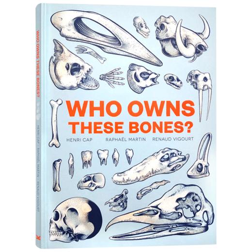 这些骨头是谁的？ 英文原版 Who Owns These Bones? 认识骨骼 儿童趣味认知7-12岁 英文版 进口英语书籍 商品图1