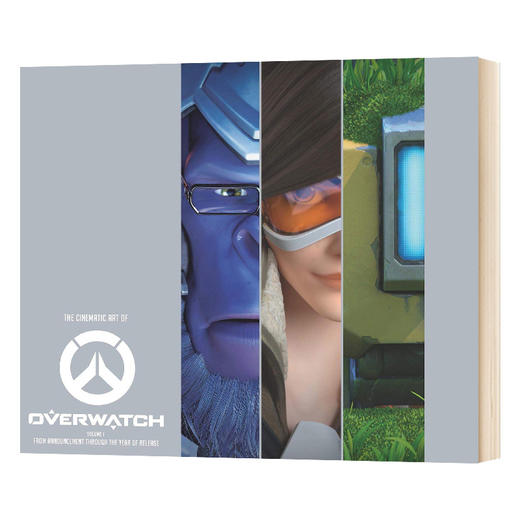 守望先锋艺术画册设定集 英文原版 The Cinematic Art of Overwatch 英文版 进口英语书籍 商品图0