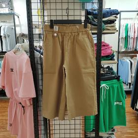 女七分阔脚裤7897