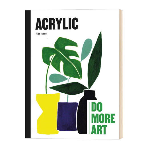 丙烯颜料 更多艺术创作 英文原版 Acrylic Do More Art 绘画技法技术艺术类书籍 英文版 精装 进口原版英语书 商品图0