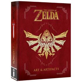 塞尔达传说 艺术与物品道具设定 英文原版 The Legend of Zelda Art and Artifacts 30周年版艺术设定集画册精装 英文版正版进口书