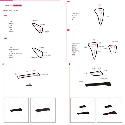 (仓发) 中小学书法教程 笔画篇（欧阳询九成宫醴泉铭讲解上下全两册）/天津人民美术出版社/李建华/9787530596654 商品图4