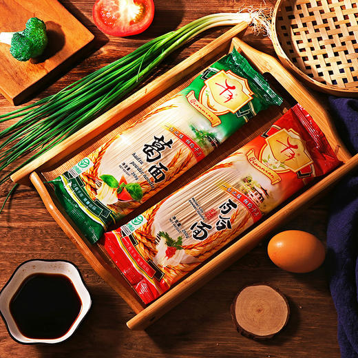 【仅供集采】千年食品葛根面条南昌拌粉面250g*5袋营养膳食纤维面滋补养生挂面 商品图3