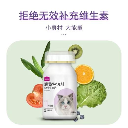 麦富迪猫用维生素片复合维生素补营养猫癣亮毛成幼孕猫维生素100g 商品图2