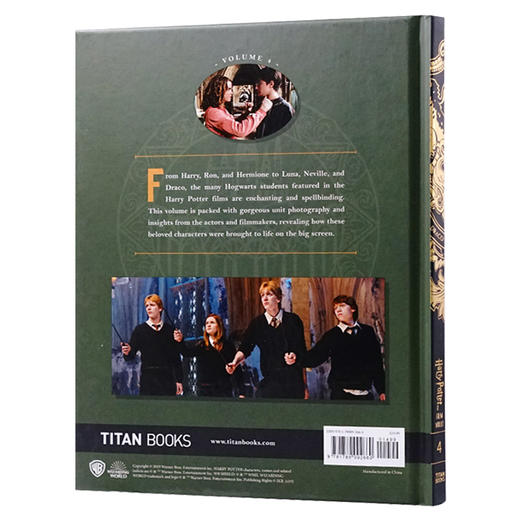 哈利波特电影回顾设定集4  霍格沃茨学生 英文原版 Harry PotterThe Film Vault Volume 4 哈利波特周边 英文版进口英语书籍 商品图1