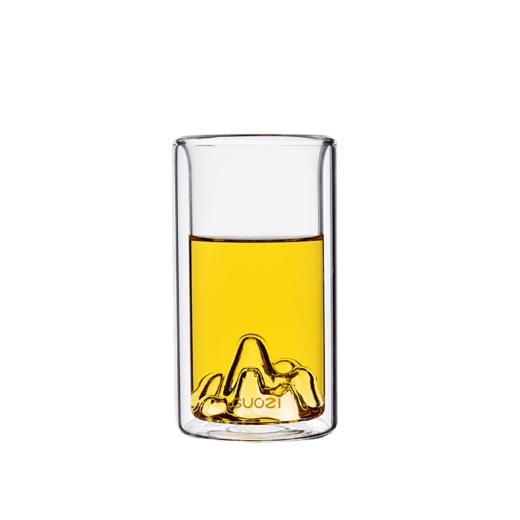 【团购展示】果兹山自在·双层玻璃口杯｜GZ-S61 商品图0