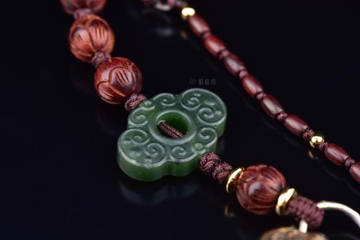【香韵】精品老簪小叶紫檀项链-ZX2004386 商品图3