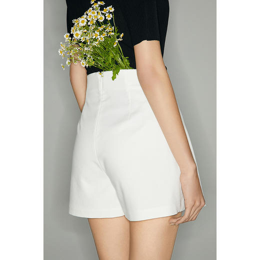 【商场同款】麦檬夏拼接不规则下摆休闲短裤5C6151401 商品图2