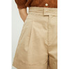 【商场同款】麦檬夏翻折脚口宽边高腰短裤5C6250962 商品缩略图3