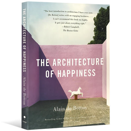 进口艺术书 The Architecture of Happiness 幸福的建筑 英文原版书 阿兰德波顿文集  英文版书籍 全英语书 商品图1