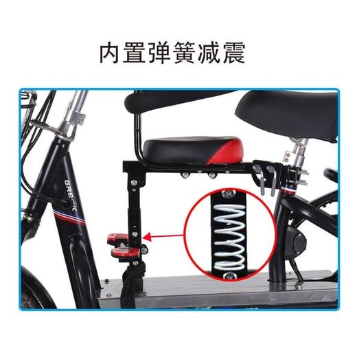 【说的再好，也不如“座”得好】电动车儿童座椅，前置电瓶车踏板车电车小孩宝宝安全坐椅凳子 商品图2