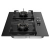 美的(Midea)（509534
） 燃气灶 嵌入式 灶具 钢化玻璃 燃气灶双灶家用5.0KW大火力黑晶宽面板台嵌两用双灶 JZT-Q67 商品缩略图3