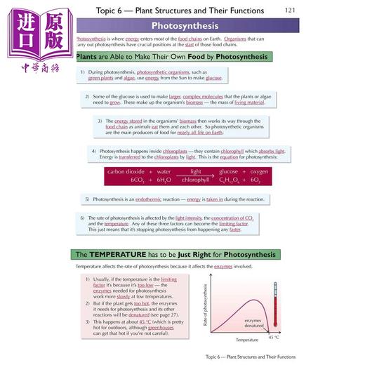 【中商原版】英国CGP原版 GCSE9-1 物理 化学 生物 爱德思考试 复习指南 练习备考套装3册 含在线版 含答案 商品图4