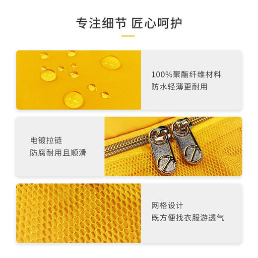 又见美物 旅行收纳袋套装行李箱分装收纳袋整理包 五件套 EB5101 商品图2