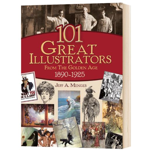 101位黄金时代插画家 英文原版 101 Great Illustrators from the Golden Age 1890-1925 英文版进口原版英语书籍 商品图1
