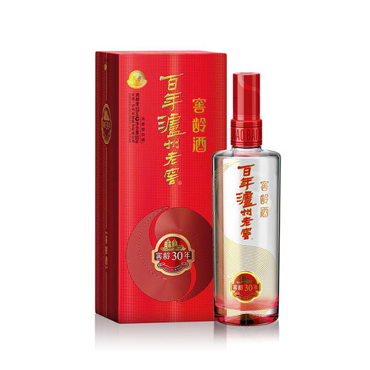 泸州老窖百年泸州老窖窖龄酒30年52度500ml浓香型白酒