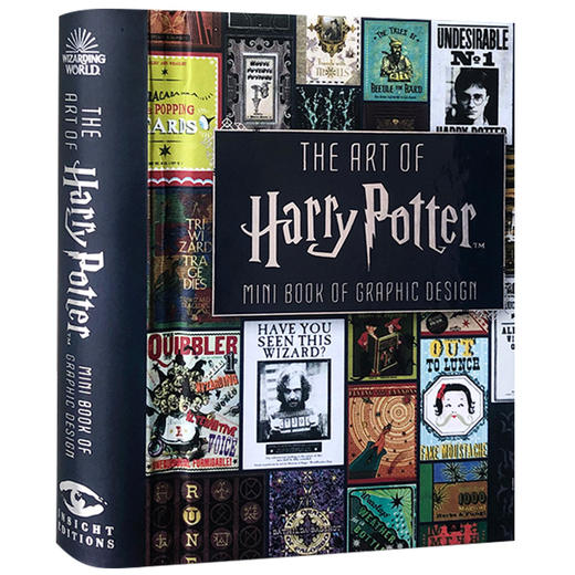 哈利波特艺术画册设定集：平面艺术设计迷你书 英文原版 Art of Harry Potter Mini Book of Graphic Design 精装进口英语书籍 商品图0