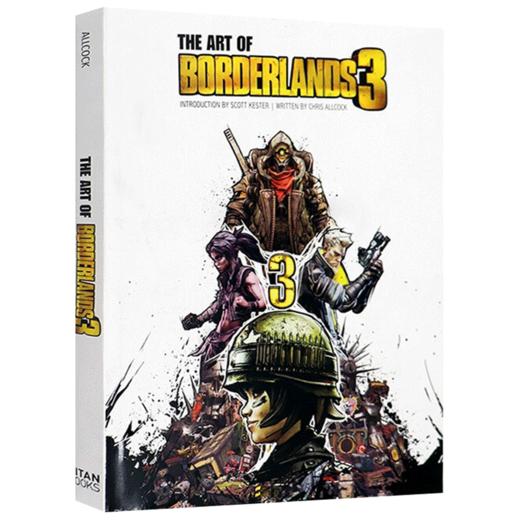 无主之地3 游戏设定集 英文原版 The Art of Borderlands 3 精装 周边 英文版 进口英语书籍 商品图1