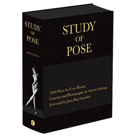 Collins精装正版 一千种姿势 英文原版 Coco Rocha拍照姿势 Study of Pose 1000 Poses 时尚女王可可罗查 英文版进口人像摄影艺术书籍