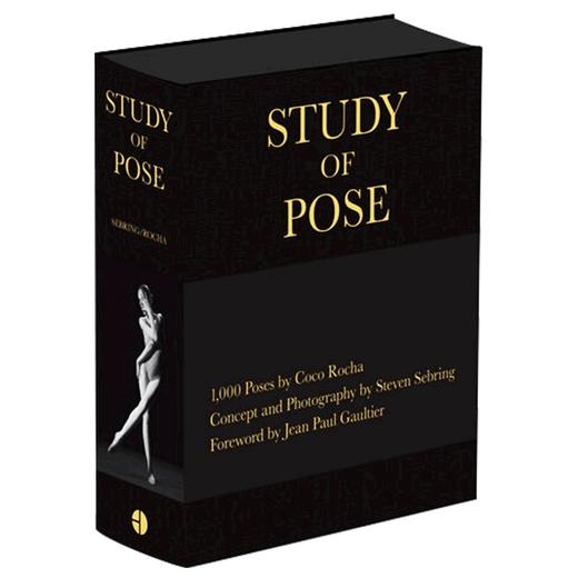 Collins精装正版 一千种姿势 英文原版 Coco Rocha拍照姿势 Study of Pose 1000 Poses 时尚女王可可罗查 英文版进口人像摄影艺术书籍 商品图0