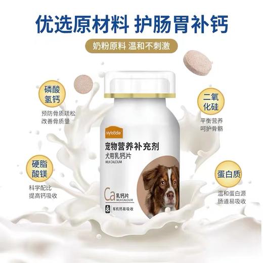 麦富迪狗狗钙片健骨补钙通用大型犬金毛比熊幼犬老年犬营养品100g 商品图2